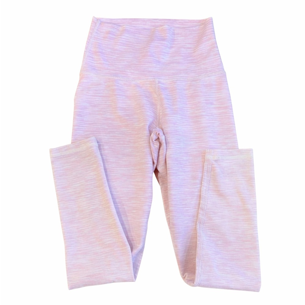 Aerie Light Pink High-Waisted Leggings Small